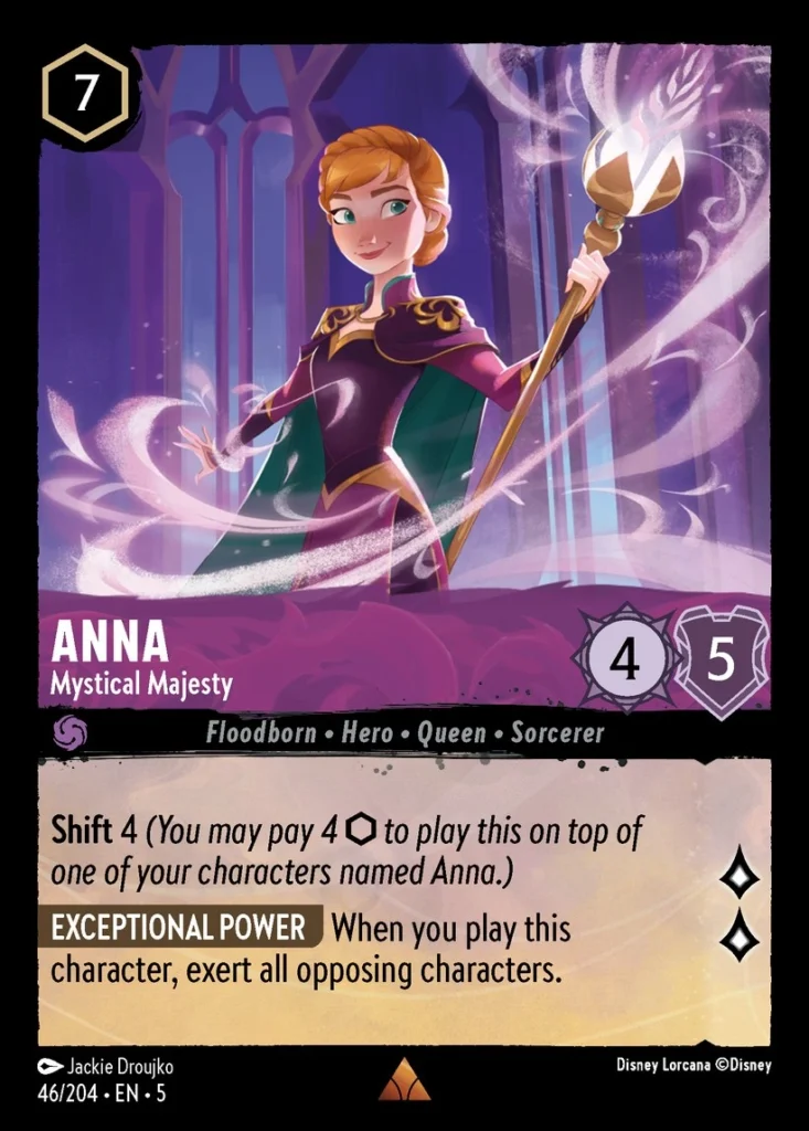 Anna Mystical Majesty Lorcana Player