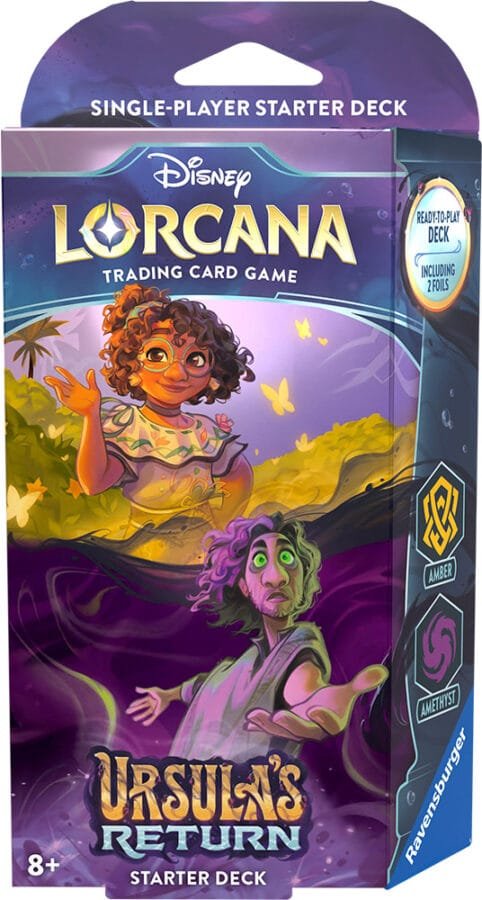 Disney Lorcana Ursulas Return Amber Amethyst Starter Deck Lorcana Player 482x900