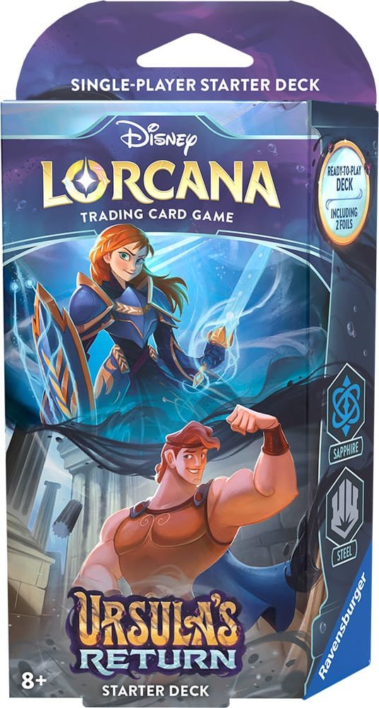 Disney Lorcana Ursulas Return Sapphire Steel Starter Deck Lorcana Player