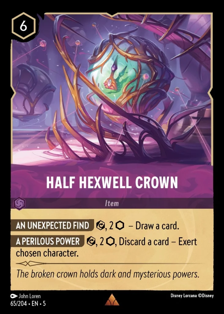 Half Hexwell Crown Lorcana Player