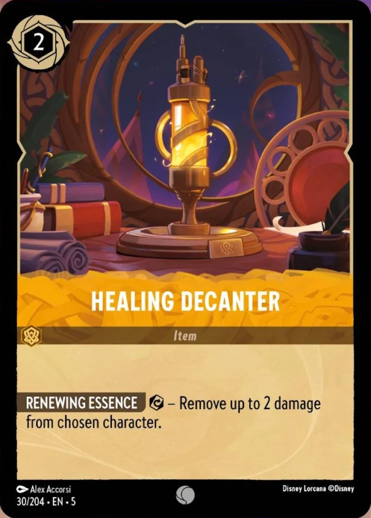 Healing Decanter LQ Lorcana Player