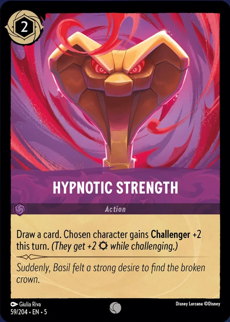 Hypnotic Strength LQ Lorcana Player