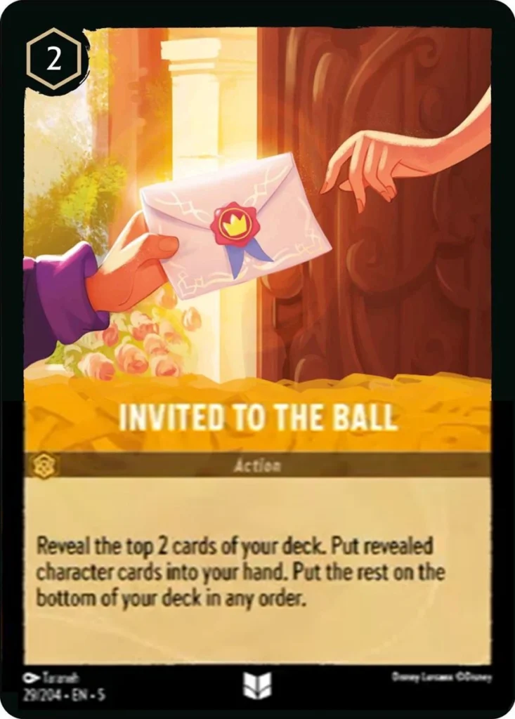 Invited to the Ball LQ Lorcana Player