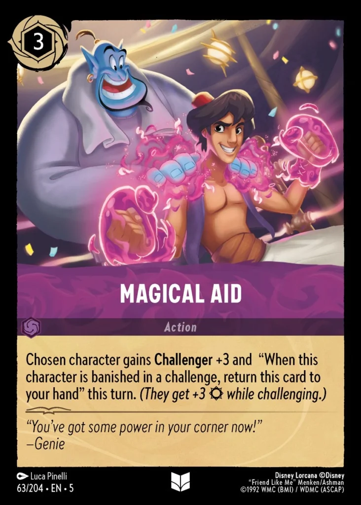 Magical Aid Lorcana Player