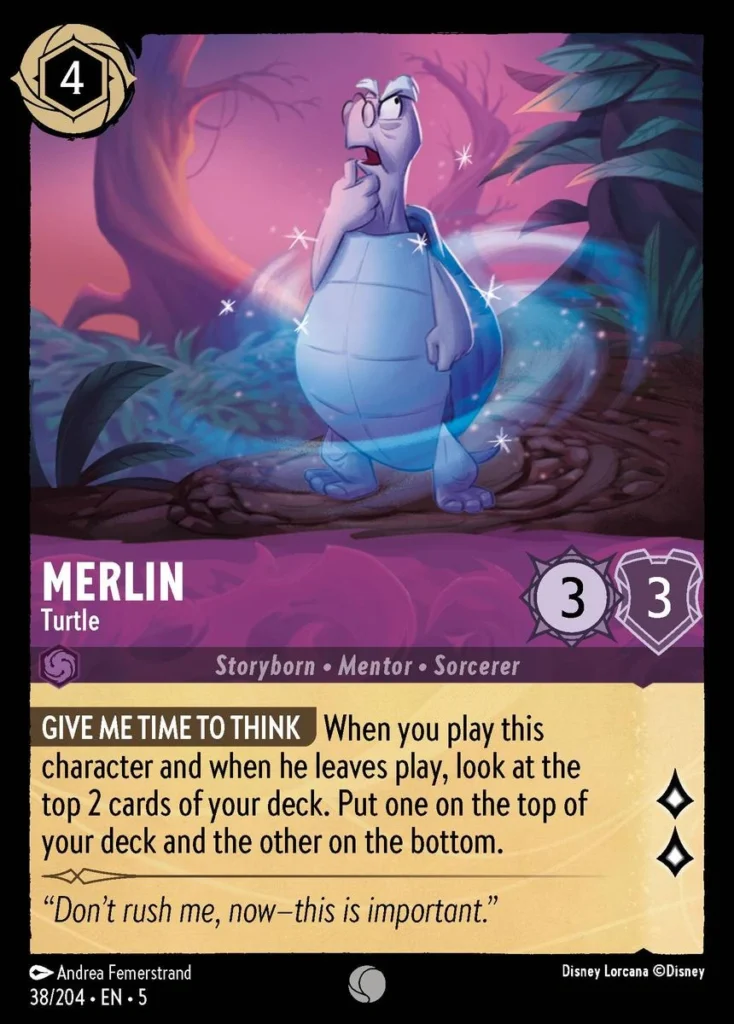 Merlin Turtle Lorcana Player