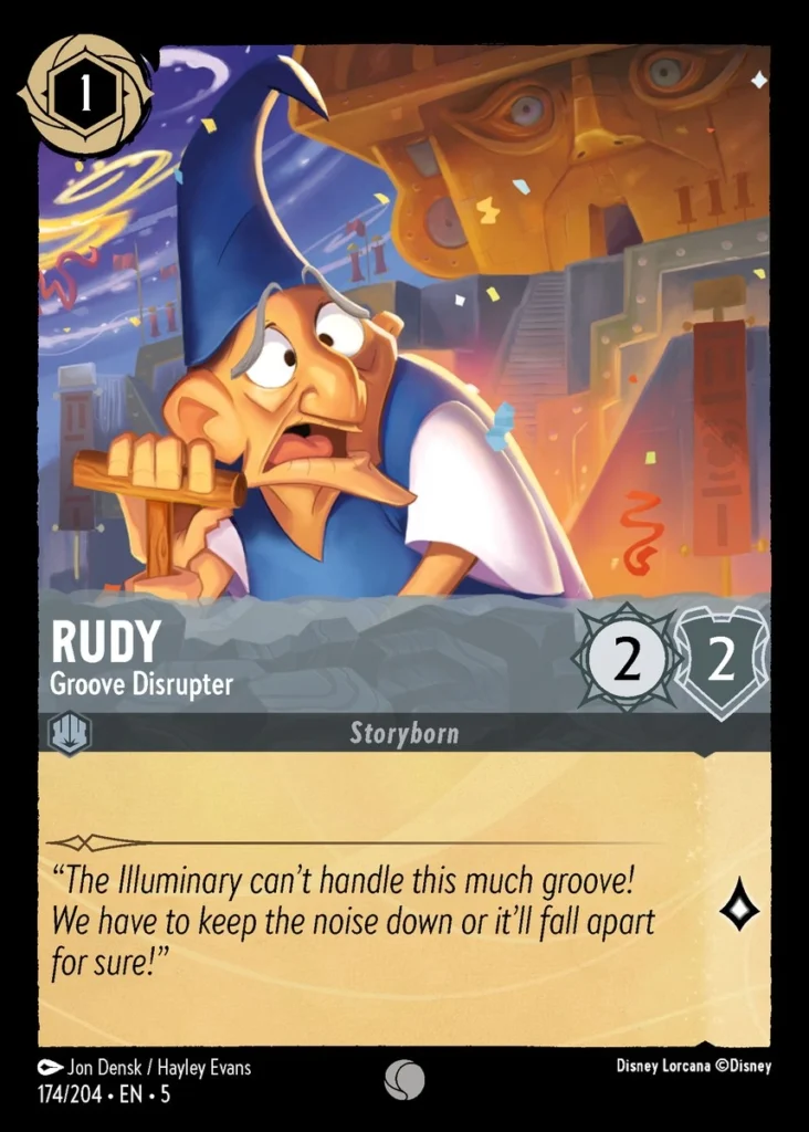 Rudy Groove Disruptor Lorcana Player