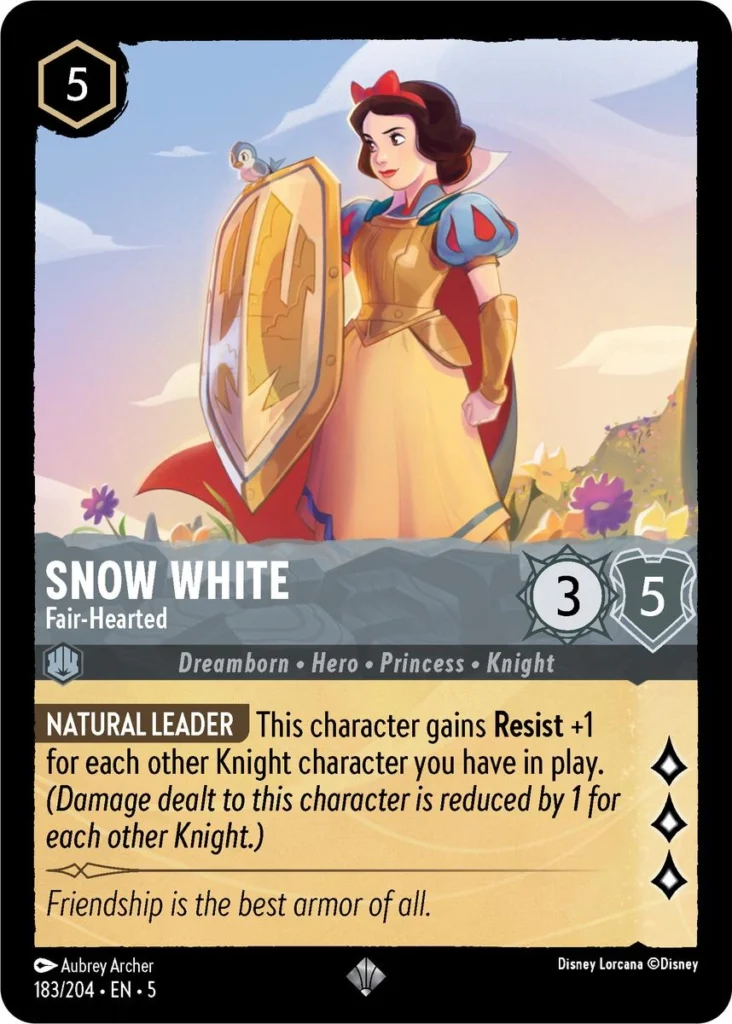 Snow White Fair Hearted LQ Lorcana Player