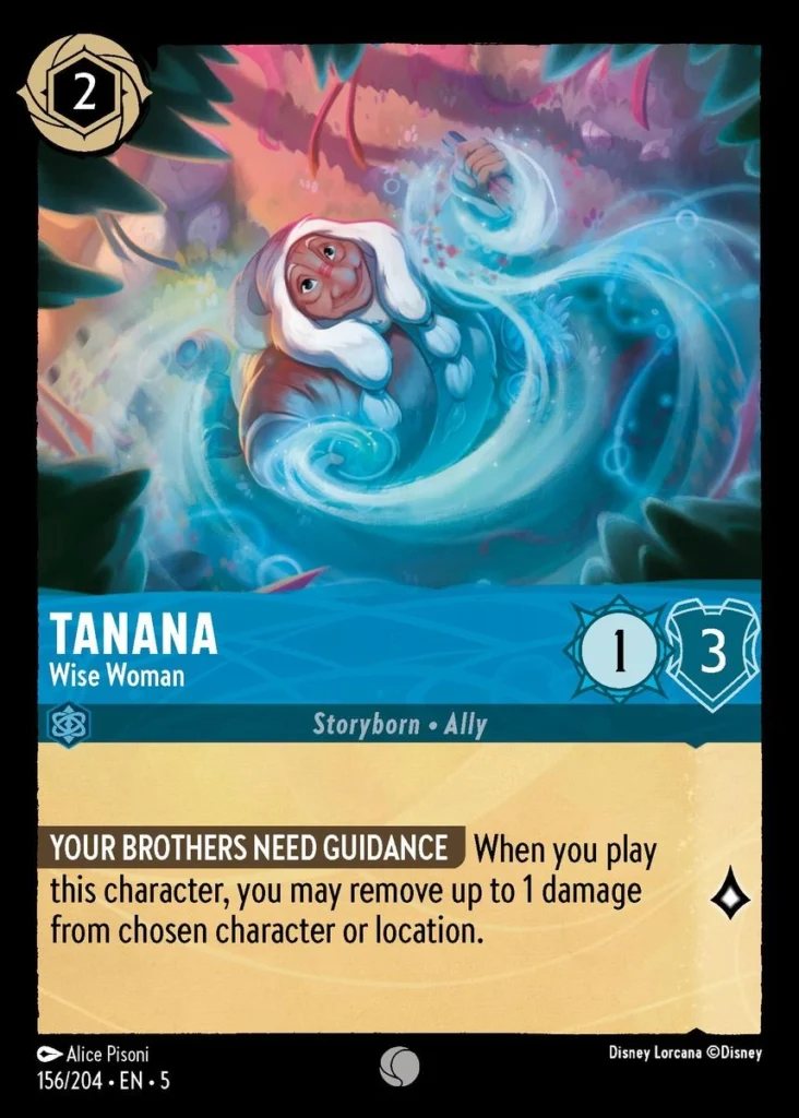 Tanana Wise Woman LQ Lorcana Player