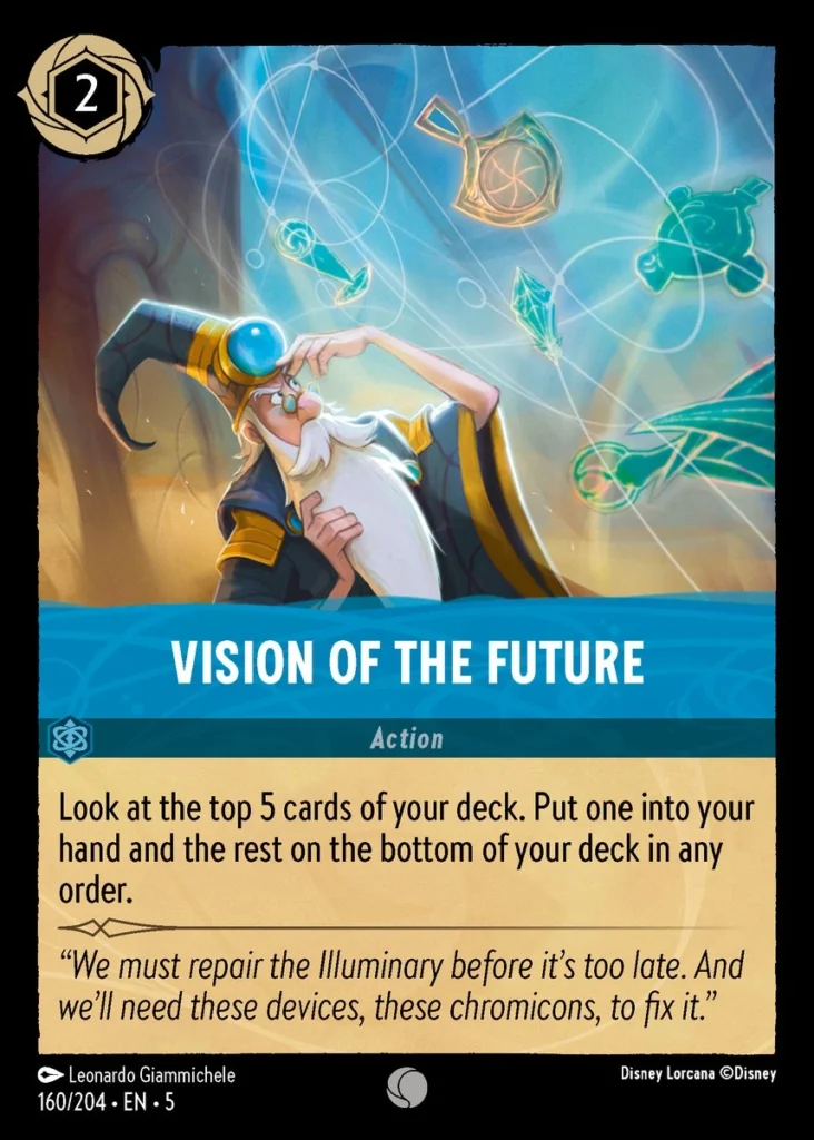 Vision of the Future Lorcana Player